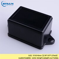 ABS plastic project case plastic electrical box wall mounting juntion box IP54 plastic enclosure wire connection box 70*50*40mm: BMW50015-A2