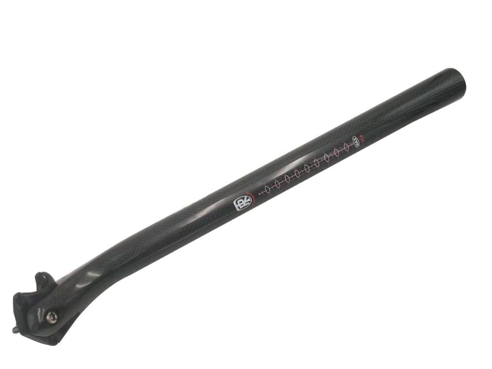 Nuevas piezas de bicicleta WCS, fibra de carbono completa después de flotar, tija de sillín de 25mm