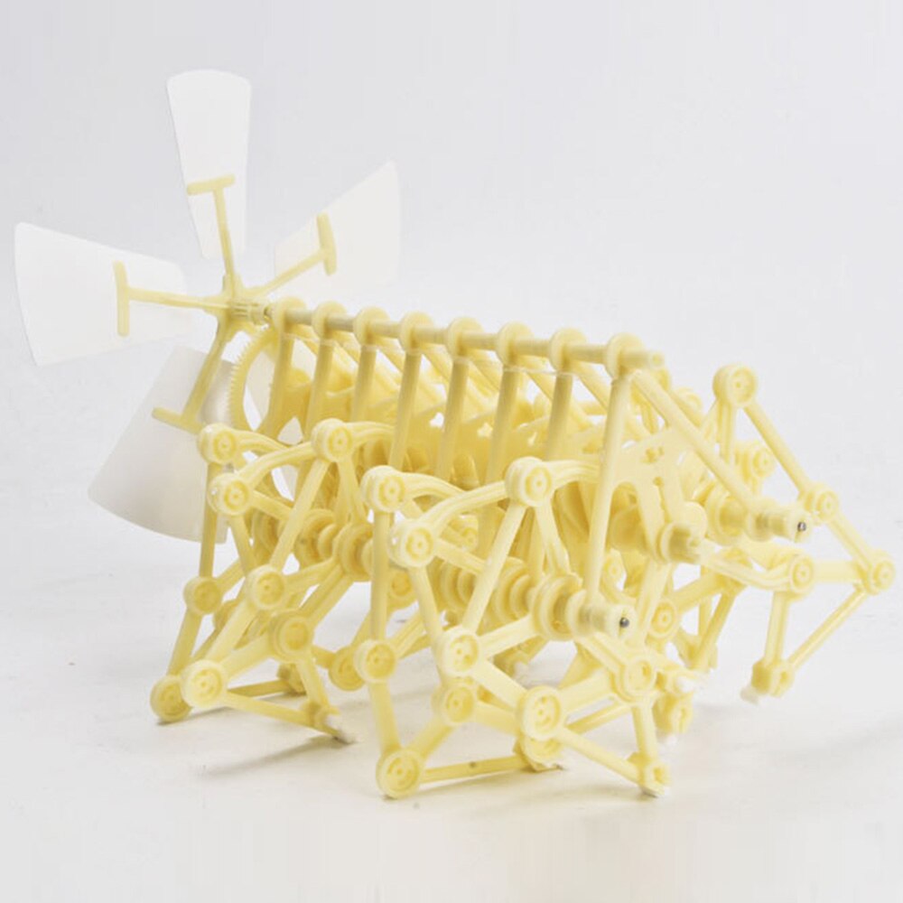 Wind Energie bionisch Tier Ebene Technologie DIY freundlicher Handwerk Spielzeug handgefertigt Roboter Wind Energie Mechanische Tier Montiert Modell