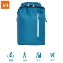 Xiaomi Ecosysteem 90FUN Lichtgewicht Rugzak Opvouwbare Tas Waterbestendig Dagrugzak voor Man & Vrouw, 20L, blauw/Zwart H30