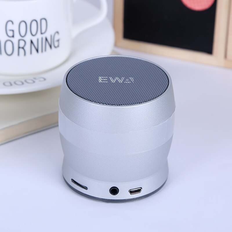 Ewa A150 Draagbare Draadloze Bluetooth Speaker Hand Gratis Bellen Kleine Speakers Zware Bas Draadloze Bluetooth Stereo Telefoon Speaker: SILVER