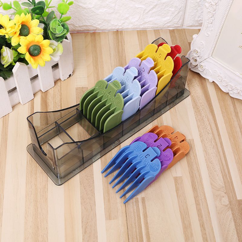 8 Grid Base For 8P Universal Hair Clipper Limit Comb Guide Attachment Size Barber Replacement