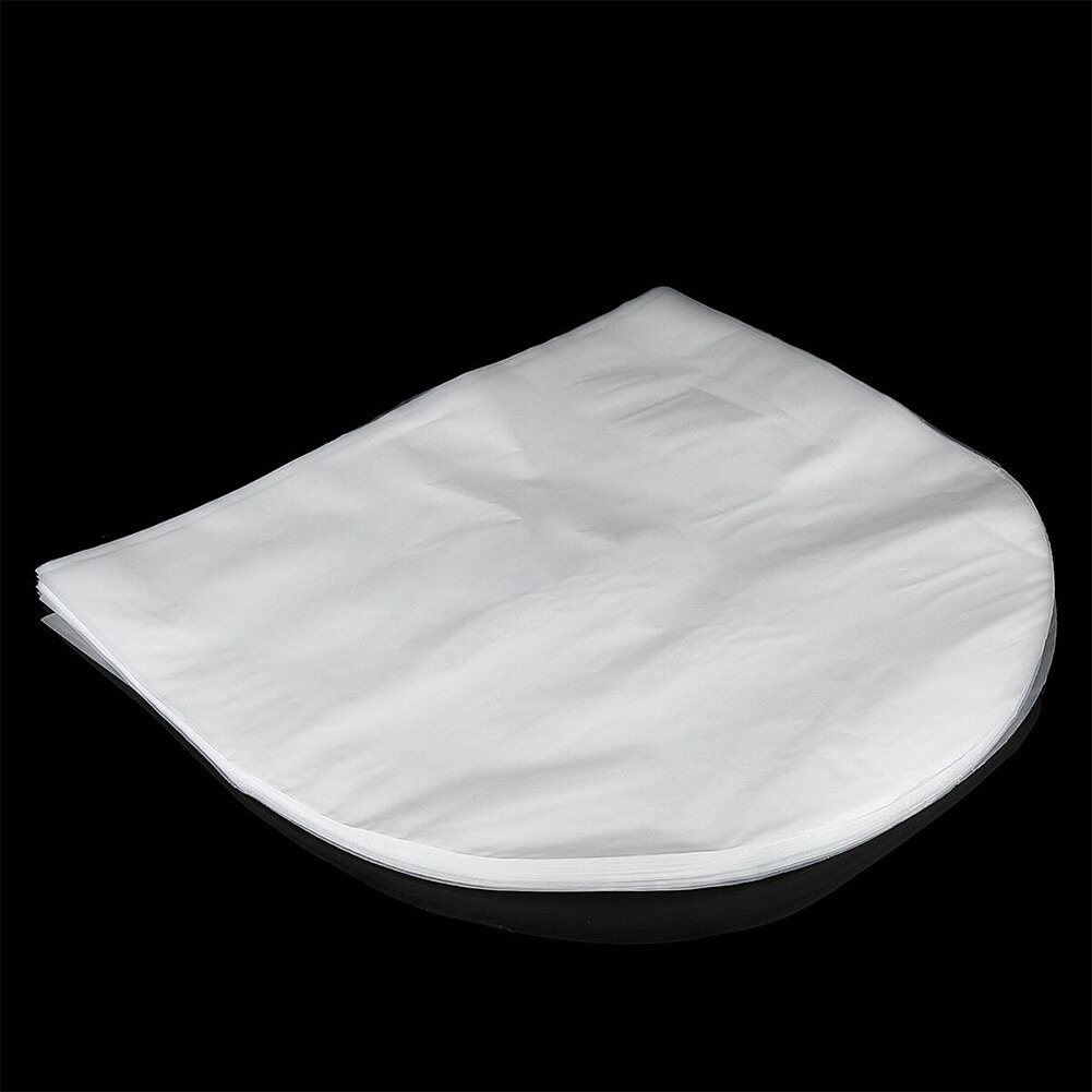 50pcs/set Container PE 12 Inch Vinyl Record Cover Turntable Accessories Dustproof Inner Sleeves Anti Static Protective Bag Clear