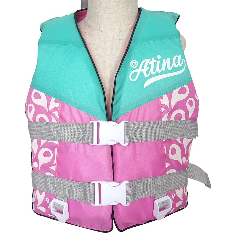 Chaleco salvavidas para niños de 7 a 10 años, salvavidas de espuma de aprendizaje, para nadar, hasta 35 KG: Blue Pink