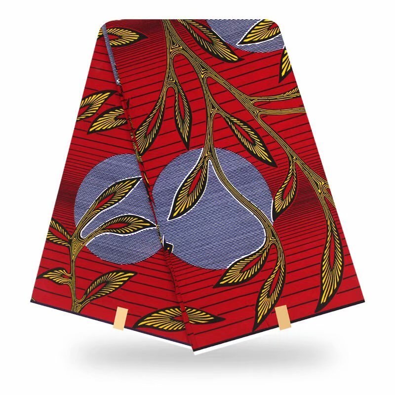 Afrikaanse Wax Stof 100% Katoen Wax Afrikaanse Echte Afrikaanse Katoen Wax Echte Afrikaanse Print Stof Voor Feestjurk: green