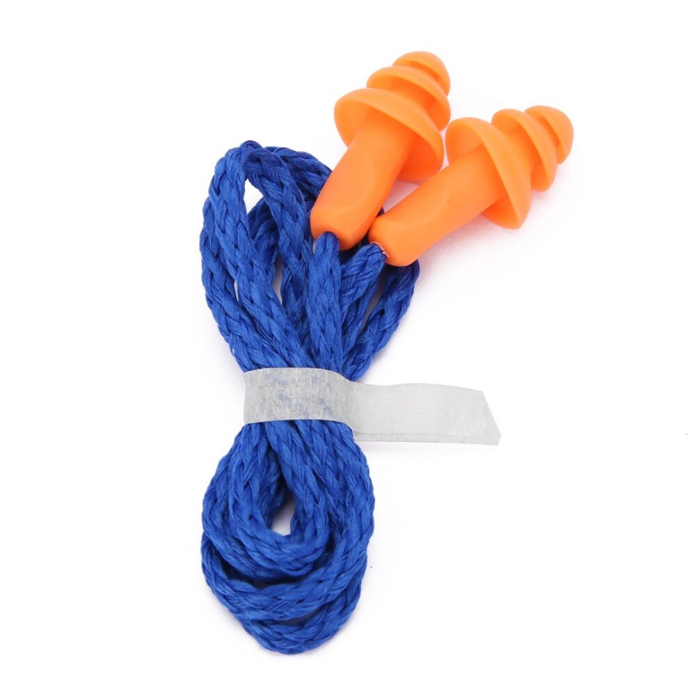 10 pair Unisex Silica gel anti noise sleep noise reduction noise earplug swimming waterproof earplug