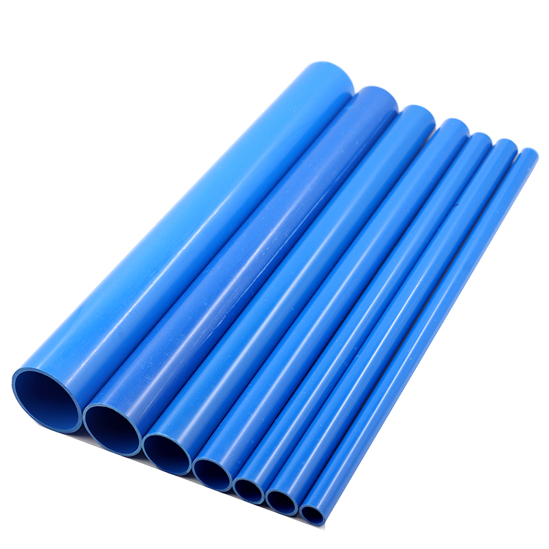 O.D 16 ~ 110mm Blau PVC Rohr 50cm länge Aquarium Aquarium Bewässerung Liefern Garten Bewässerung Armaturen Pflanzen rahmen Wasser Rohr