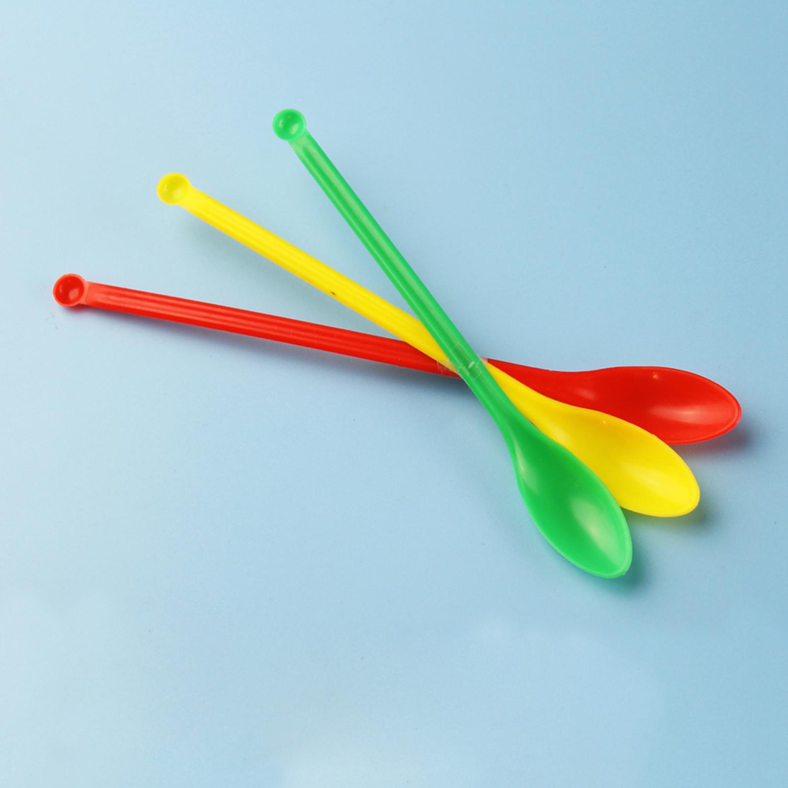 Louche médicale en plastique à Double tête, Lot de 3 tailles 12.5x13.5x15cm pour laboratoire