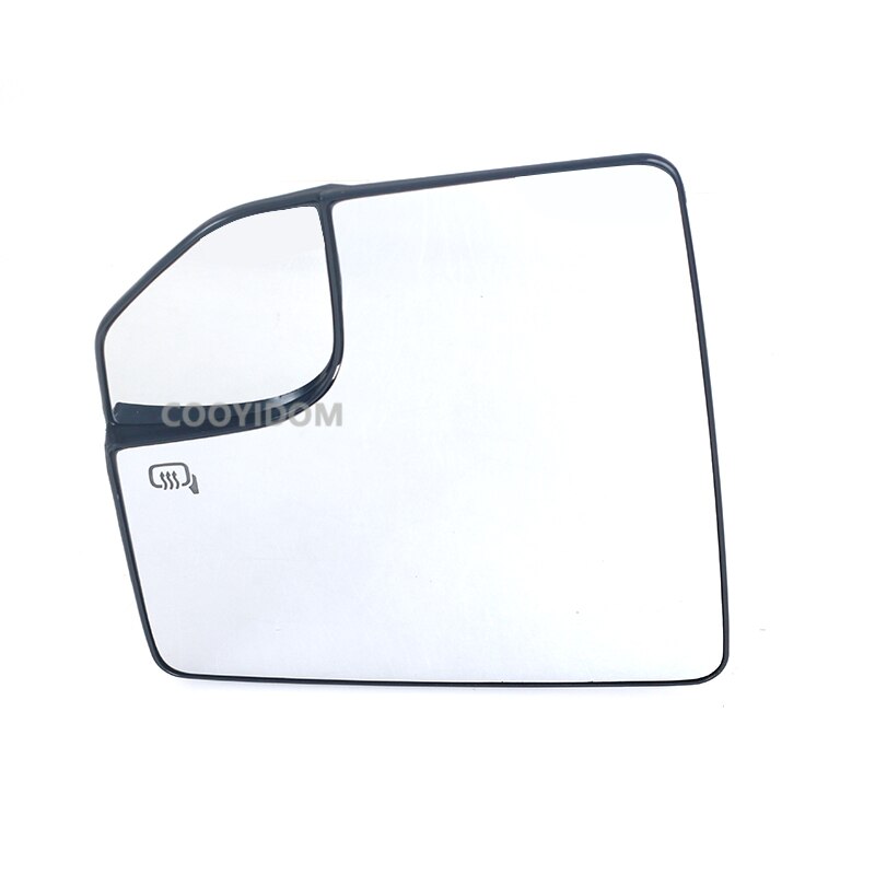 Lentille de rétroviseur en verre, aile de porte latérale chauffante, pour Ford F-150 F150