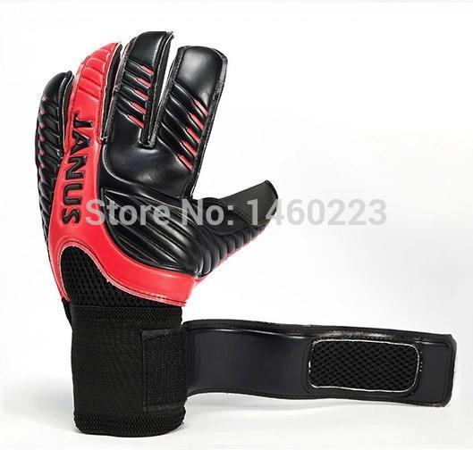 Janus Goalkeeper Goalie Keeper GK Gloves Roll Finger Soccer Size 6 7 8 9 10 BLACK RED BLUE WHITE
