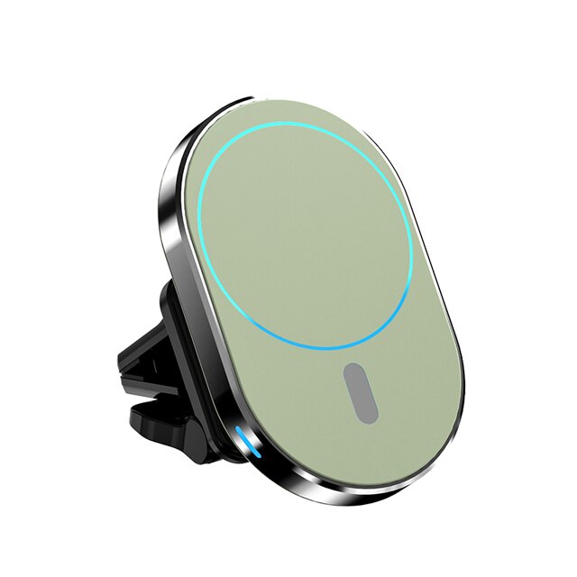 AMiO Magnetische Telefoonhouder met 15W Qi Draadloze Oplader en MagSafe Verstelbare 360° Montage op Dashboard of Cockpit zwart AMiO Magnetische Telefoonhouder met 15W Qi Draadloze Oplader en MagSafe Verstelbare 360° Montage op Dashboard of Cockpit zwart