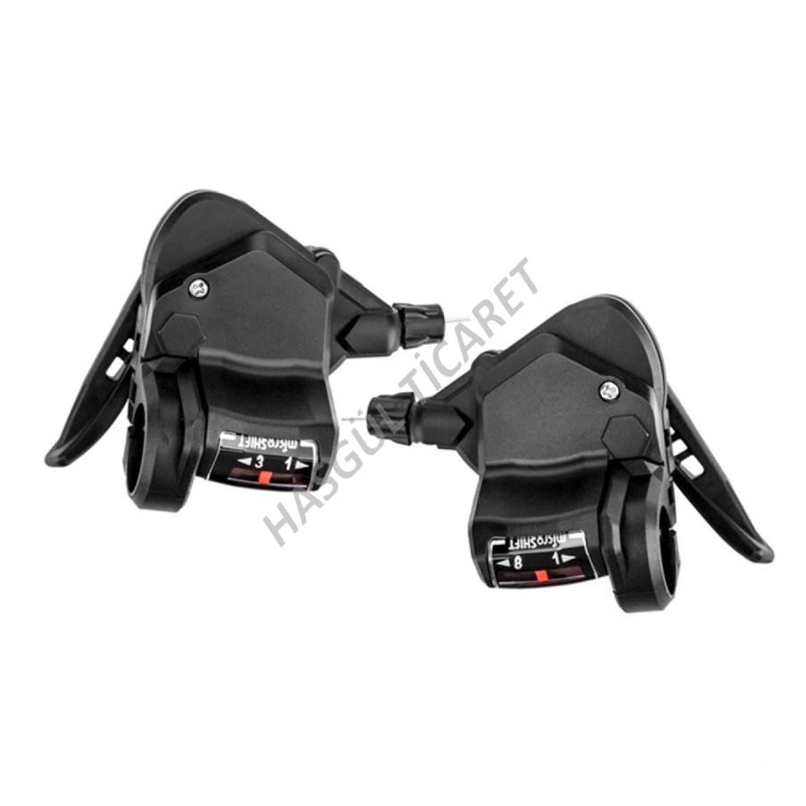 Hsgl bike microSHIFT TS-38 3x7 gear lever Shimano mod