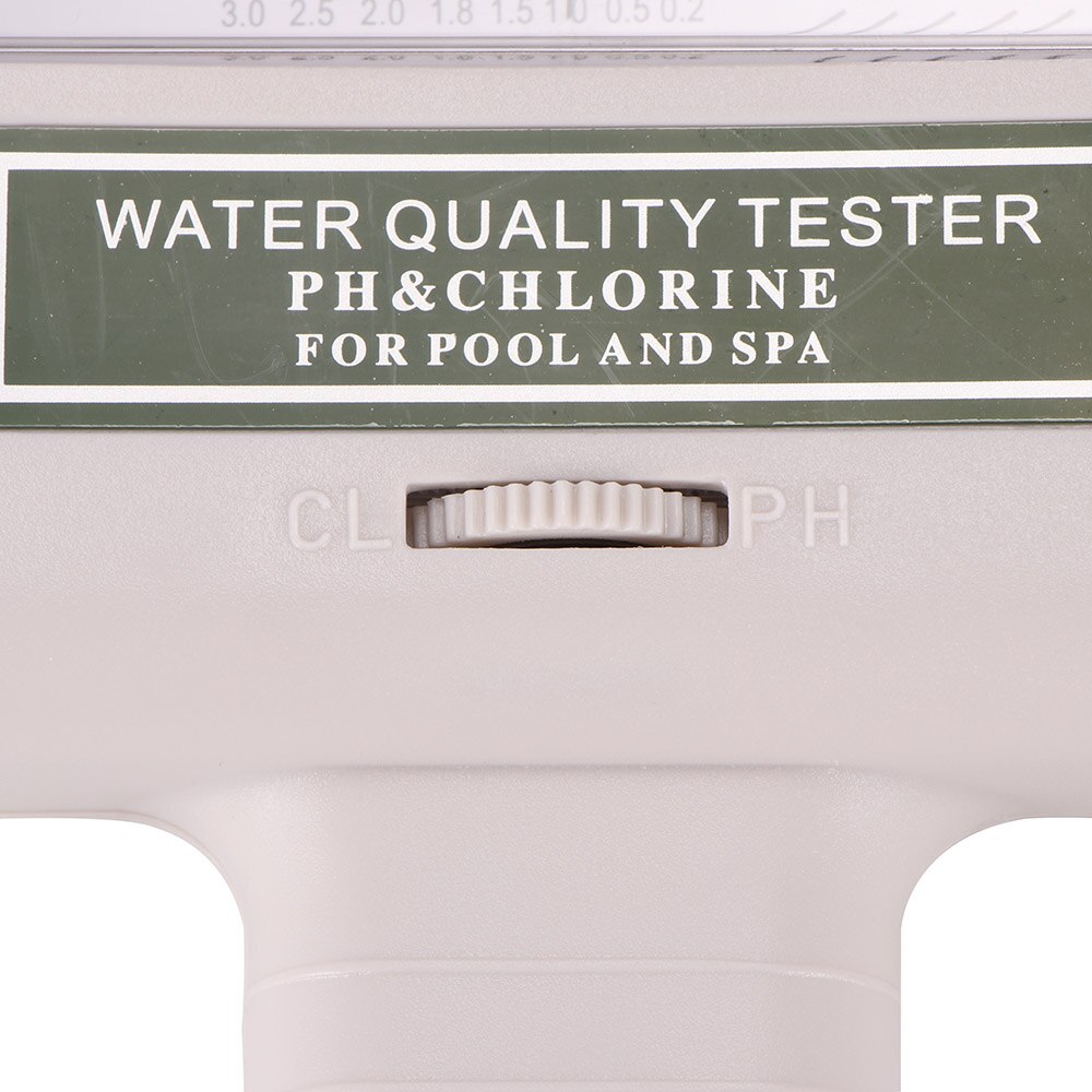 1 stk ph meter klor vandtester bærbar hjemmeswimmingpool spa akvarium ph test monitor checker hvid