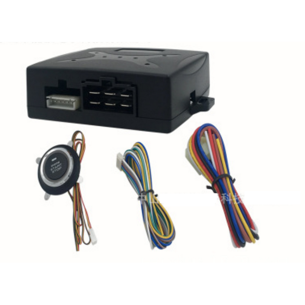 Car Engine Push Start Button Ignition Starter Keyless Engine Remote Control Start Stop Push Button Suitable For All 12V Models