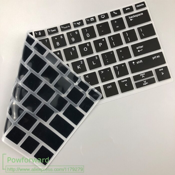 For 13.3" HP EliteBook 830 G5 / 735 G5 / 735 G6 Keyboard Cover Soft Keyboard Protector Laptop Keyboard Skin (with Pointing)