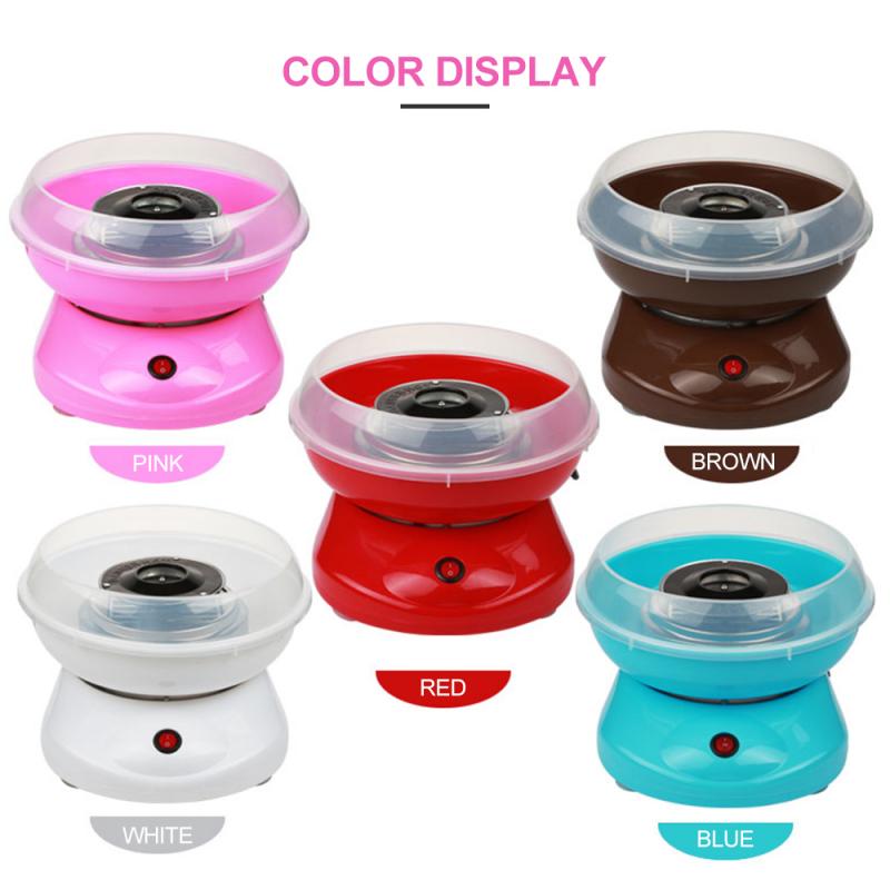 Électrique bricolage doux barbe à papa fabricant Mini Portable coton sucre fée soie guimauve Machine enfants 220V Machine à bonbons