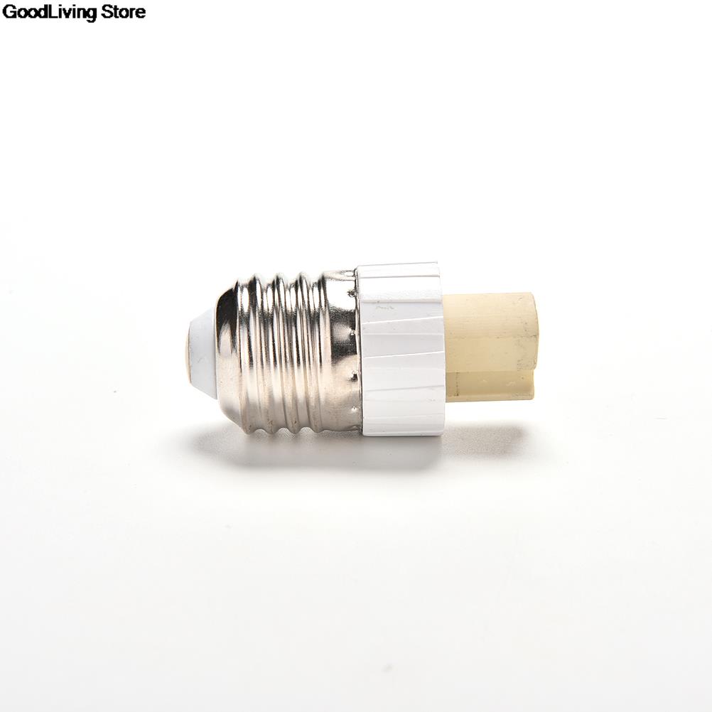 Adaptador de lámpara de bombilla LED halógena CFL, Base de enchufe macho a G9 hembra E27 útil