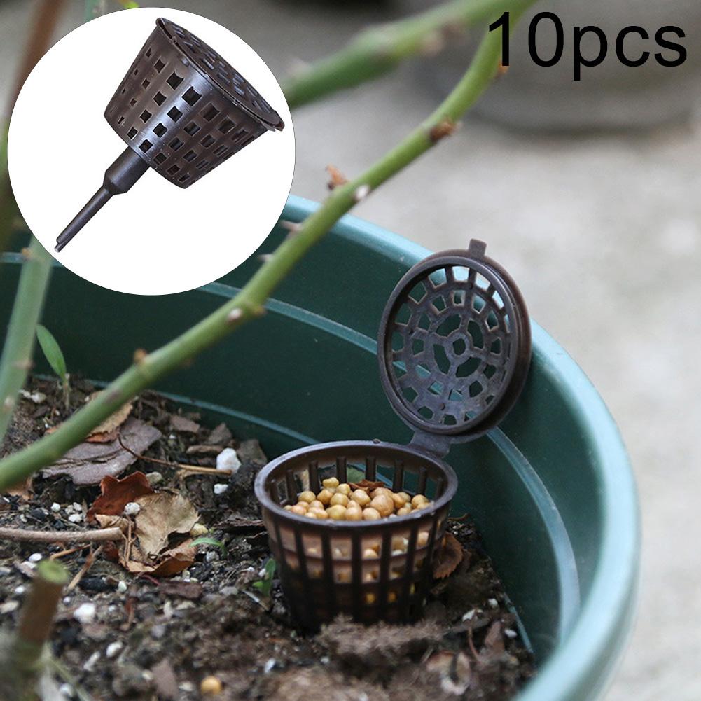 10Pcs of potted potted plastic fertilizer boxes for jade fertilizer, slow release and controlled release fertilizer boxes