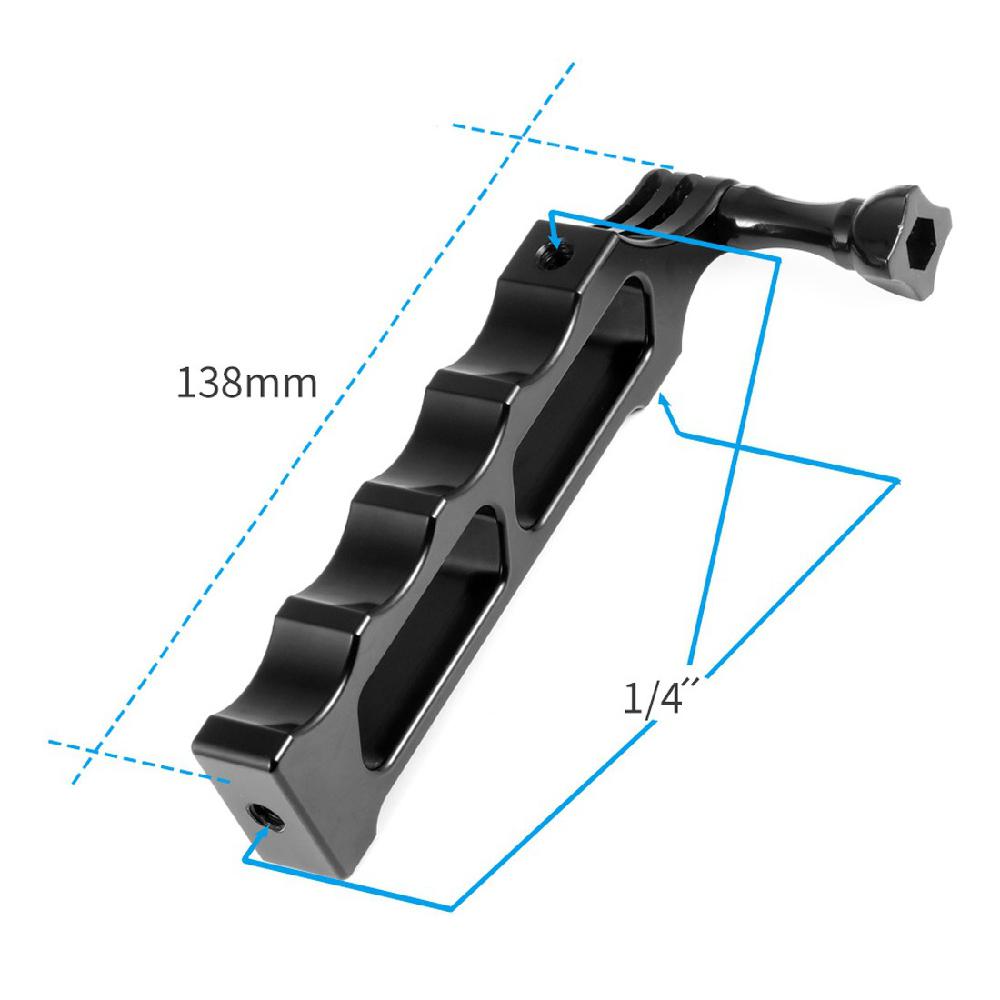 Aluminum Alloy Hand Holder Grip for DJI Osmo Action HERO /HERO7 /6 /5 /5 Session /4 Session /4 /3+ /3 /2 /1