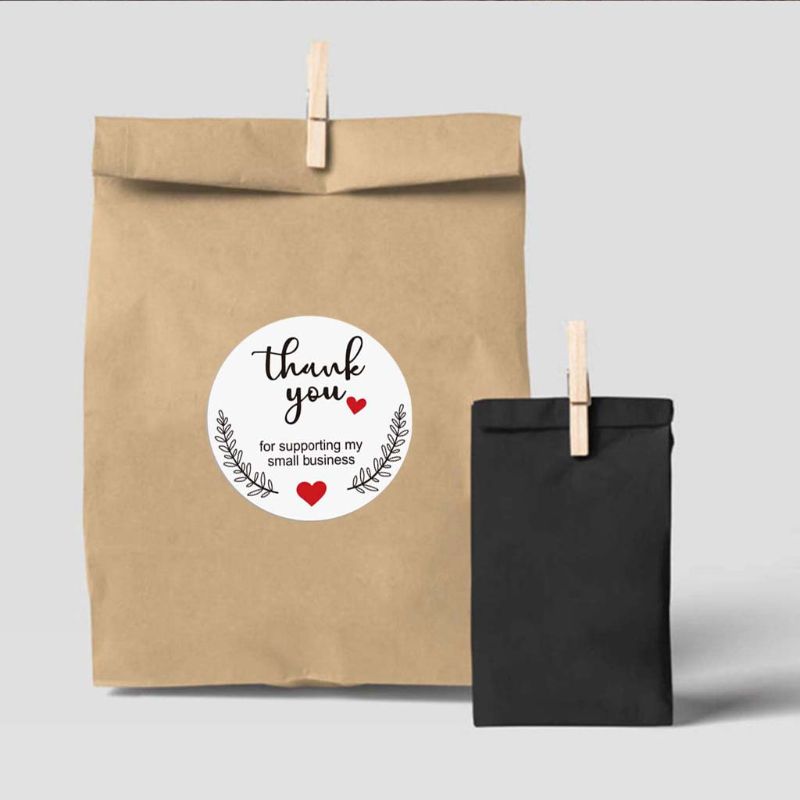 500pcs Thank You for Your Order Stickers Seal Labels Scrapbooking Packaging