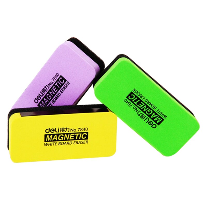1 Pcs Magnetische White Board Gummen Whiteboard Marker Cleaner School Office Whiteboard Levert 11*5*2.2cm: Default Title