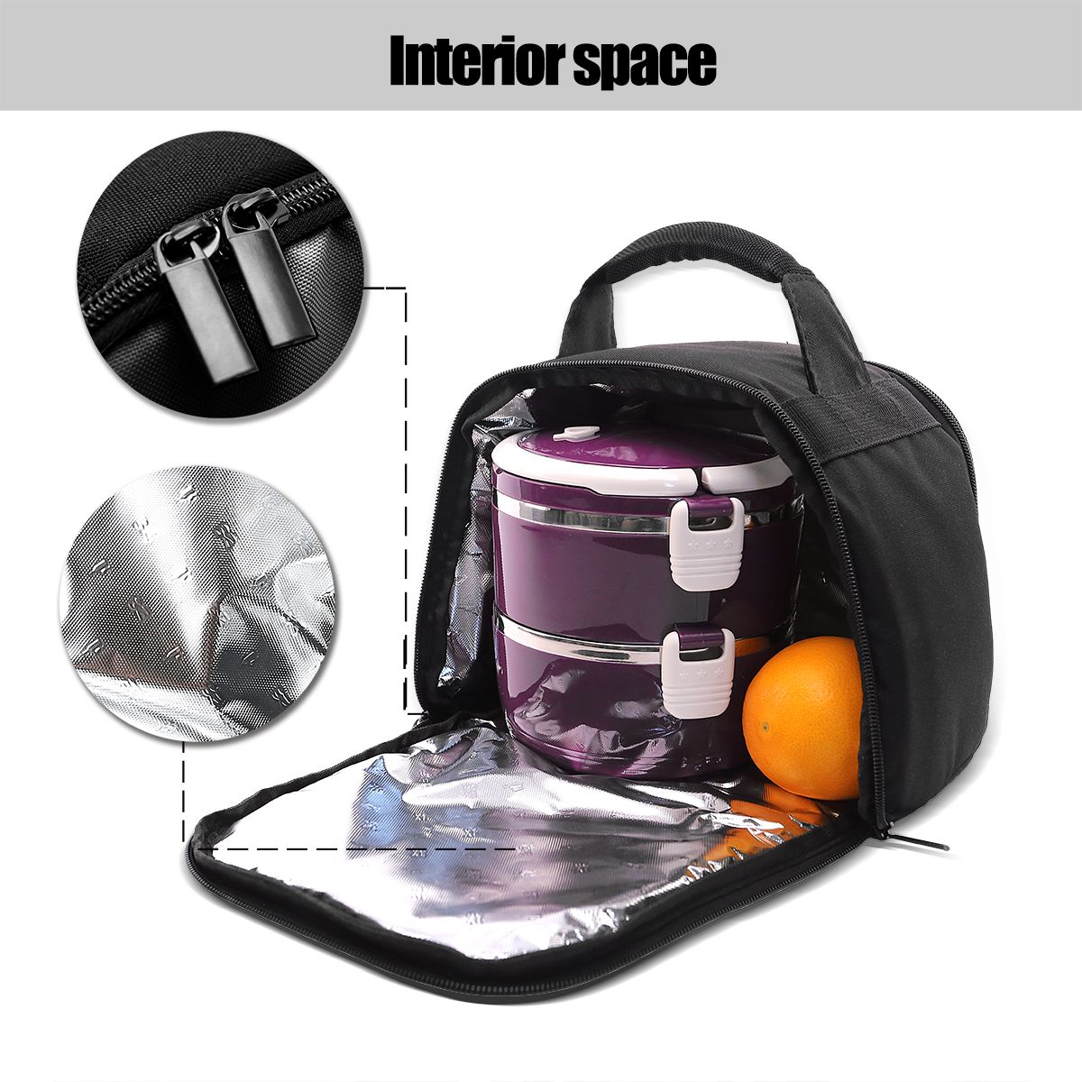 Noisydesigns Cartoon Dinosaurus Print Thermo Lunch Tas Waterdichte Koeltas Geïsoleerde Lunch Box Thermische Picknick Tas Voor Kid Eenvoudige