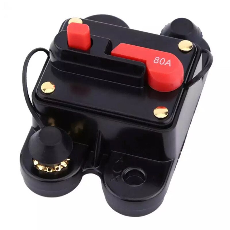 12 V-24 V Dc 50A 60A 80A 100A 150A 200A 250A 300A Home Auto Solar Systeem Waterdicht Circuit breaker Reset Zekering Inverter