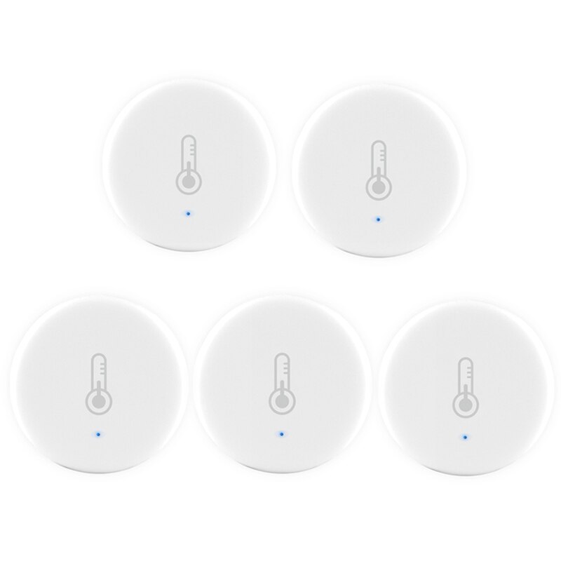 Tuya Zigbee Smart Temperatuur En Vochtigheid Sensor Tuya/Smart Leven App Batterij Aangedreven Smart Home Security Alexa Google Thuis