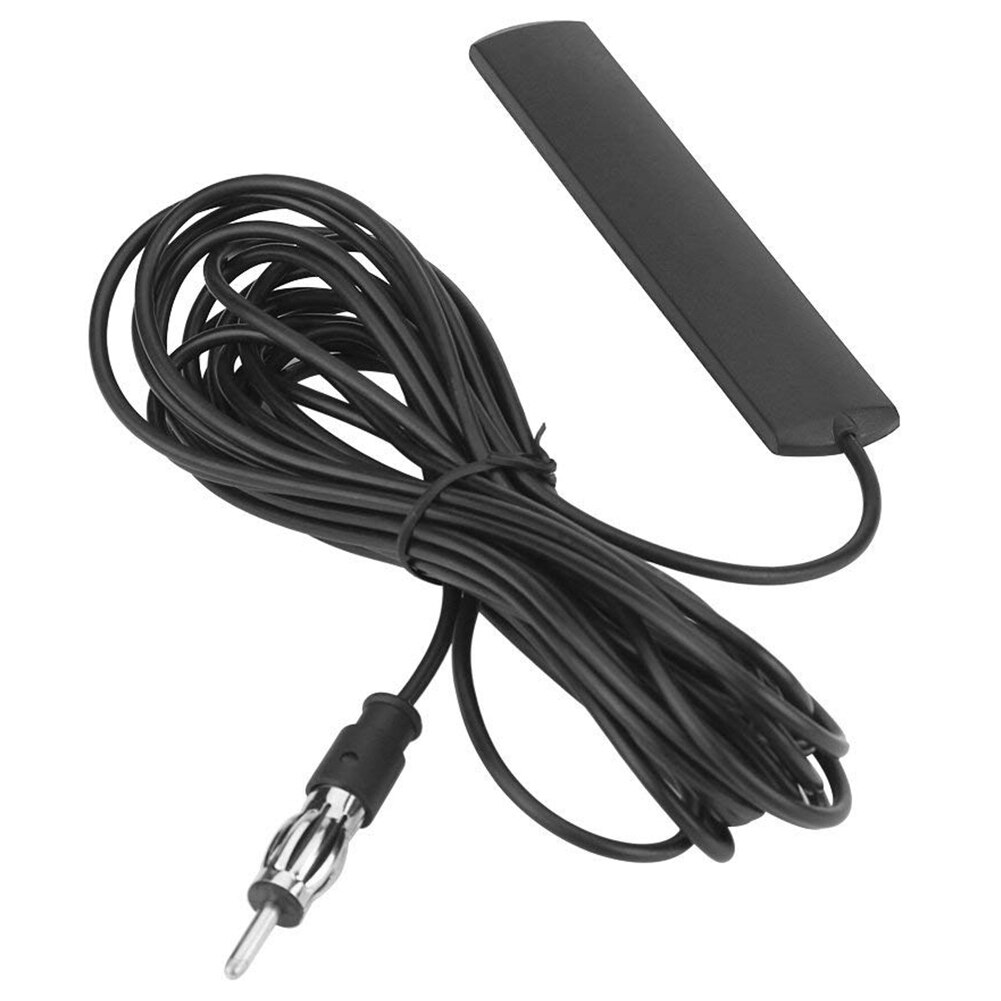Auto-Ant-309 Auto Radio Antenne-Universele Auto Fm Radio Antenne Patch Zwart Radio Antenne Versterker Antenne voorruit Mount 8: Default Title