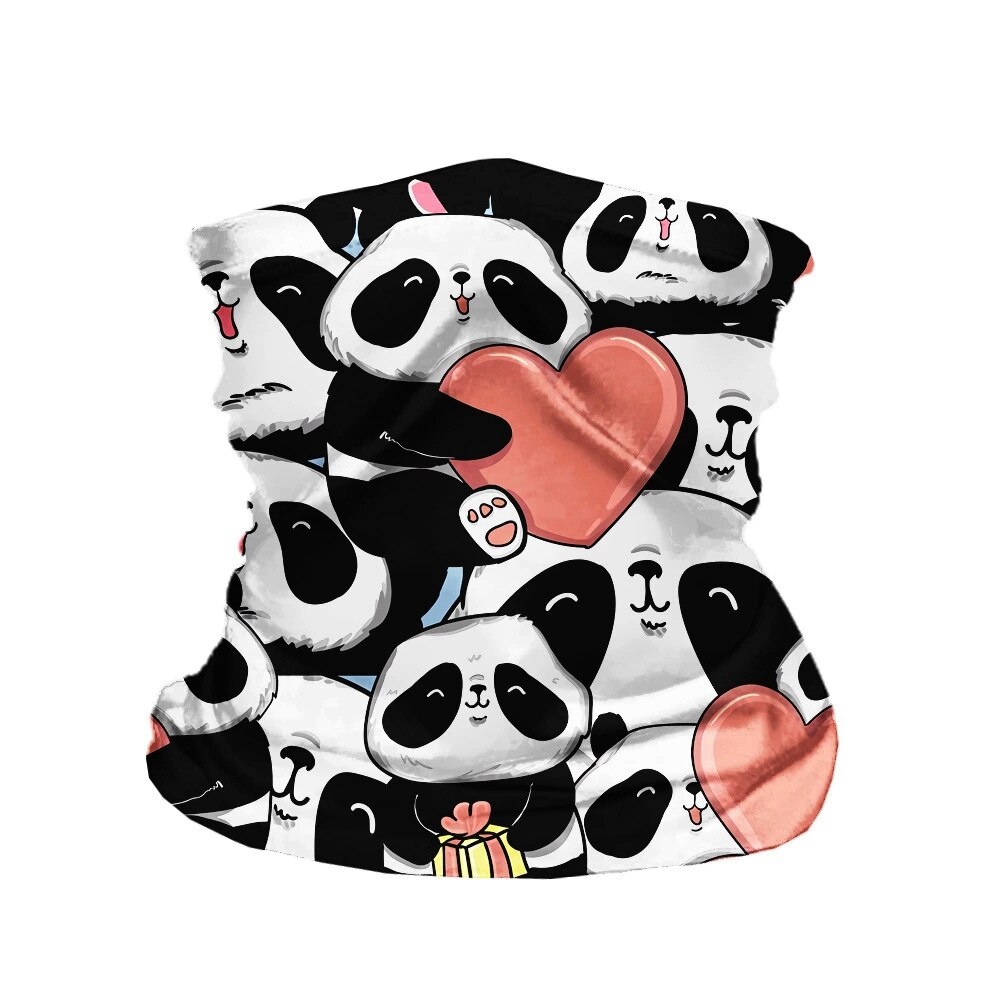 Hængende øre børn hoved ansigt hals gamacher tube bandana tørklæde udendørs cykeltilbehør med usynlig lomme