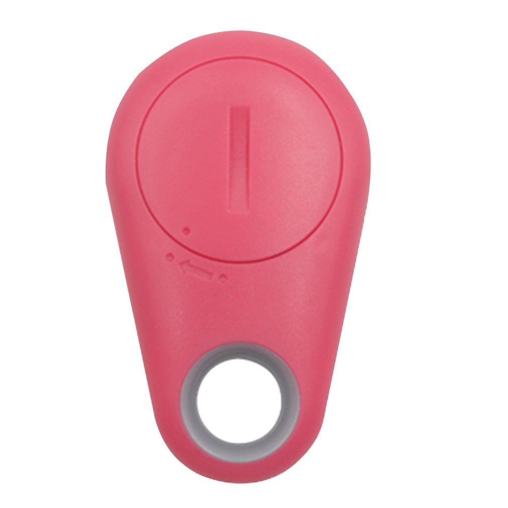 Smart Wireless 4.0 Key Anti Lost Finder Tracker Alarm GPS Locator Wireless Positioning Wallet Pet Key: rose red