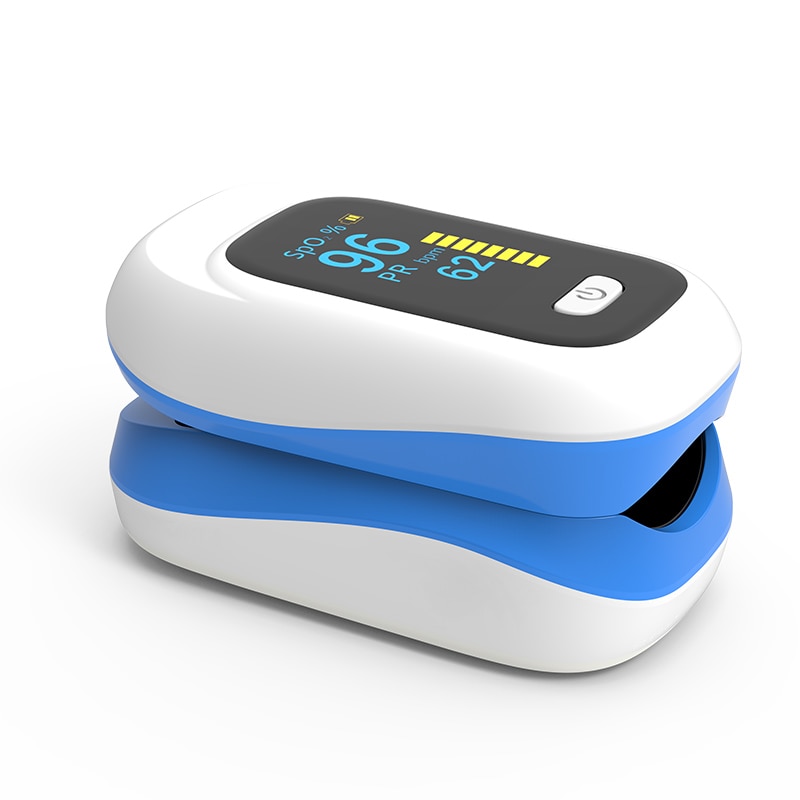 Mini pantalla OLED dedo-abrazadera oxímetro de Casa saludable la saturación de oxígeno en la sangre Monitor portátil Pulsioximetro Pulsoximeter oxímetro de