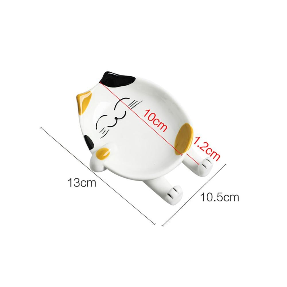 Cute Ceramic Storage Rack Shelf Chopstick Rest Spoon Holder Pan Cover Drainer Dish Drying Rack Pot Lid Holder Kitchen Organizer