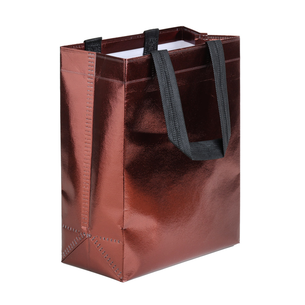 Bolsa de compras colorida de , bolsas de tela no tejida con asa, bolsas de embalaje de para de boda, postre, dulces, bricolaje, 2/5 Uds.