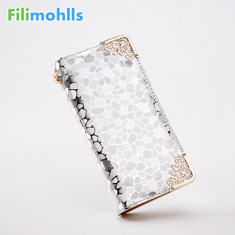 Long Wallets Ladies PU Leather Zipper Purse Card Holders Clutch bag Wallet Women Female Carteira Feminina S1262