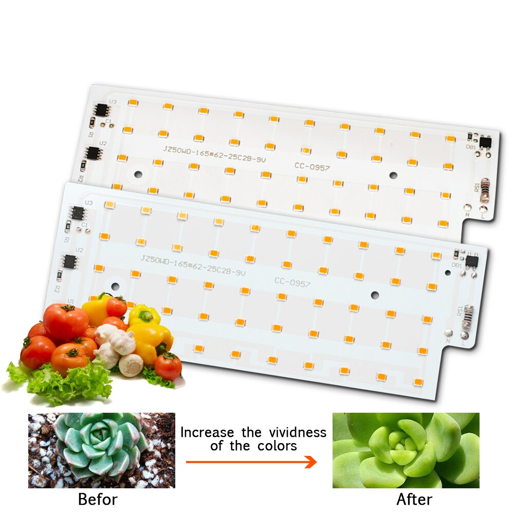 Phytolamp Voor Plant Led Grow Light Volledige Spectrum Chip 50W 220V SMD2835 Indoor Full Range Homw Zaaien Phyto lamp Voor Bloem