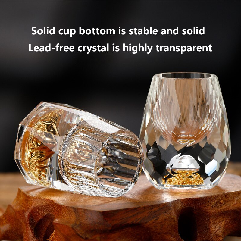 Bar Brandy Whiskey Handmade Craft Wine Glass Home Red Wine Crystal Glass Party Party Wine Glass Wedding Wine Glass