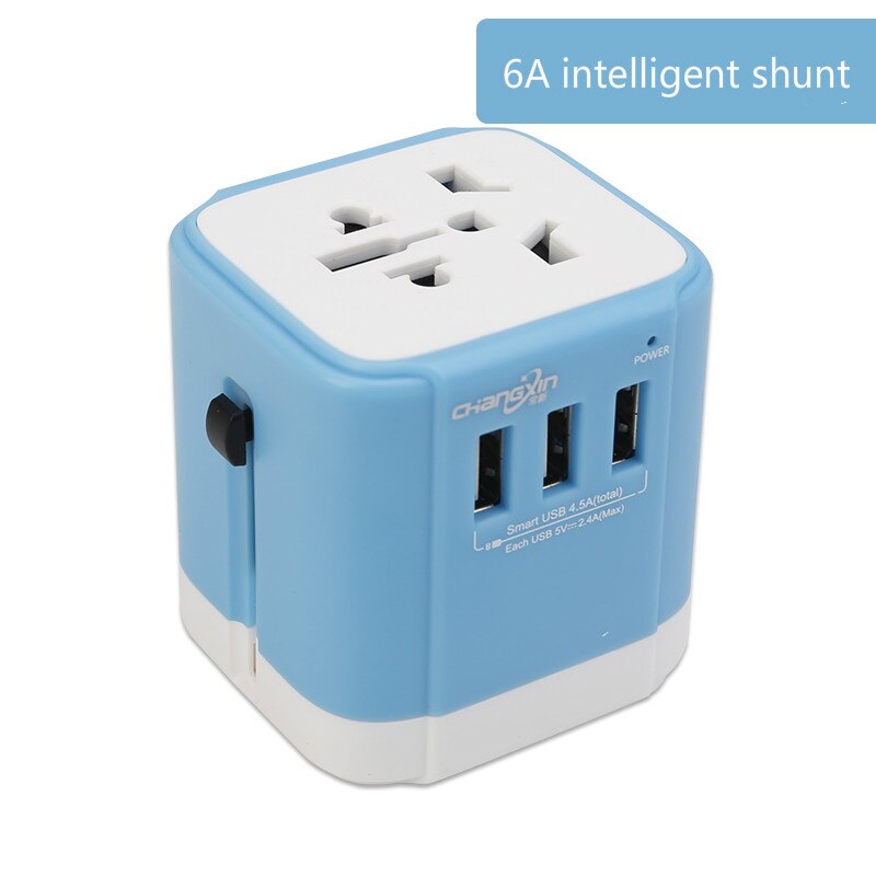 Global universal charging converter foreign power universal adapter Japan travel Korea international German standard socket
