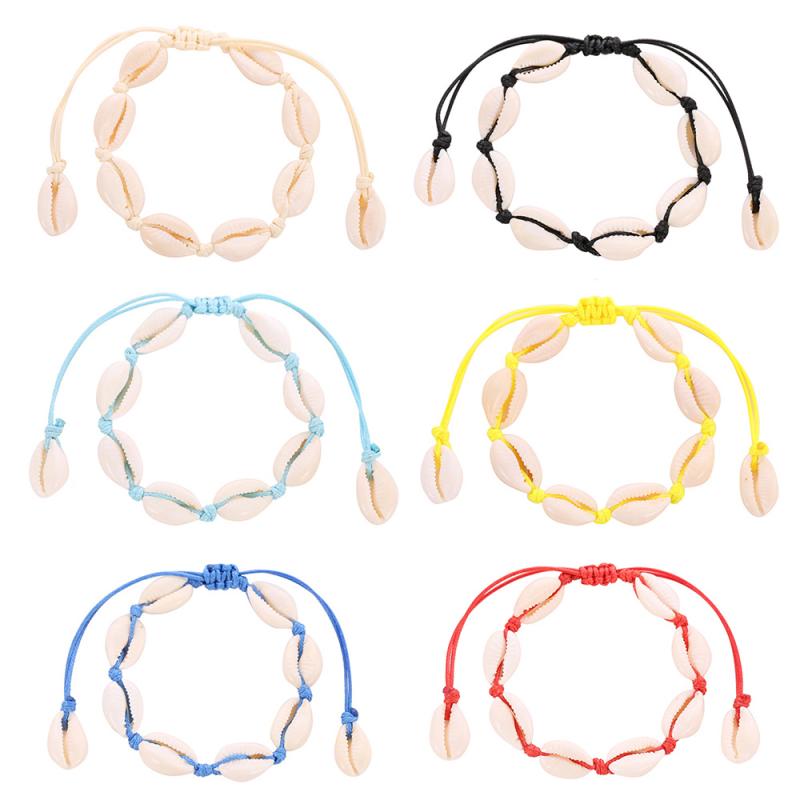 Beliebte Sommer Hülse Perle Armbinde Fußkettchen Damen Süße Und SchöNe Strand Reise Mädchen Zubehör