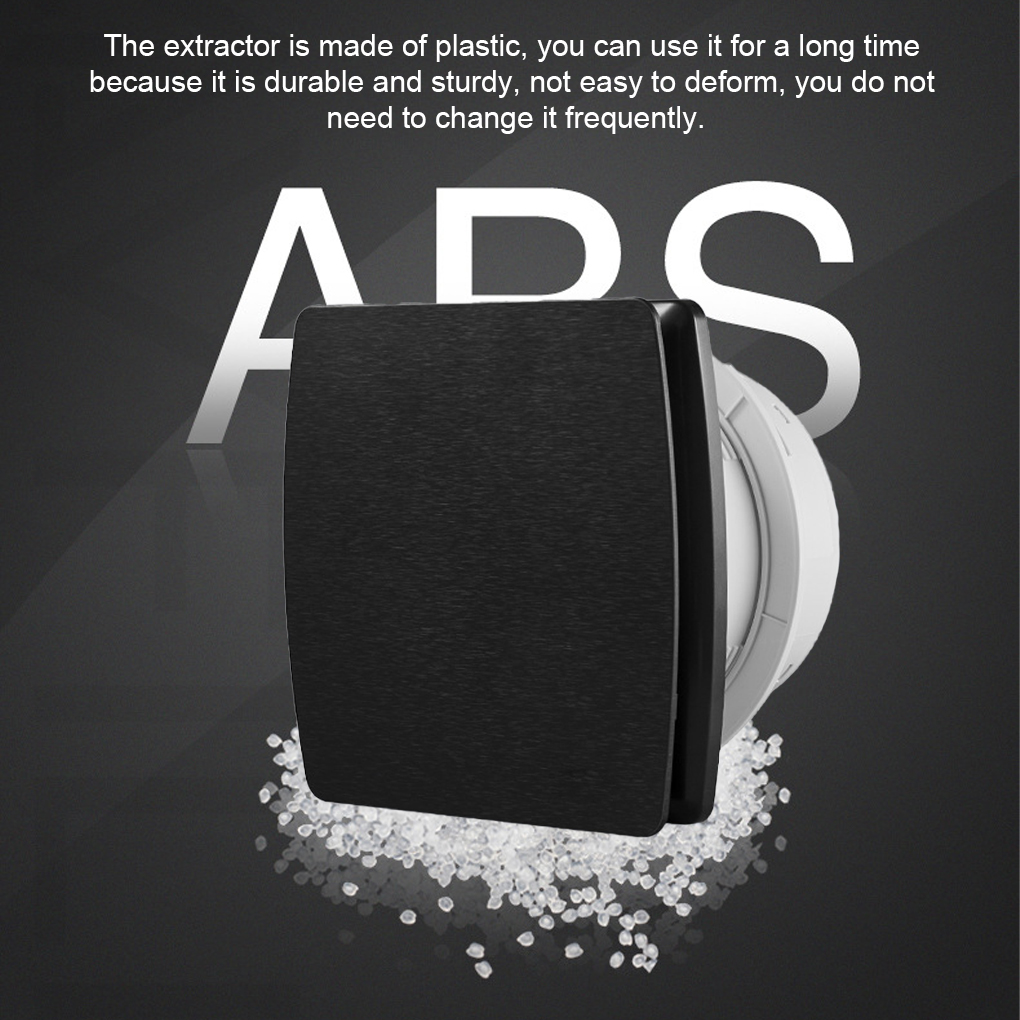 Ventilateur d'extraction de salle de bains, sortie de 4 pouces, montage mural, amélioration remplaçable, extracteur de Ventilation du flux d'air