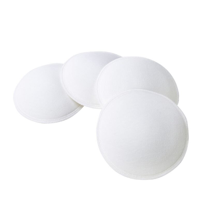 40JC 4 Pcs Babyvoeding Borst Pad Ademend Wasbare Herbruikbare Anti Melk Overloop Moederschap Verpleging Pad: Default Title