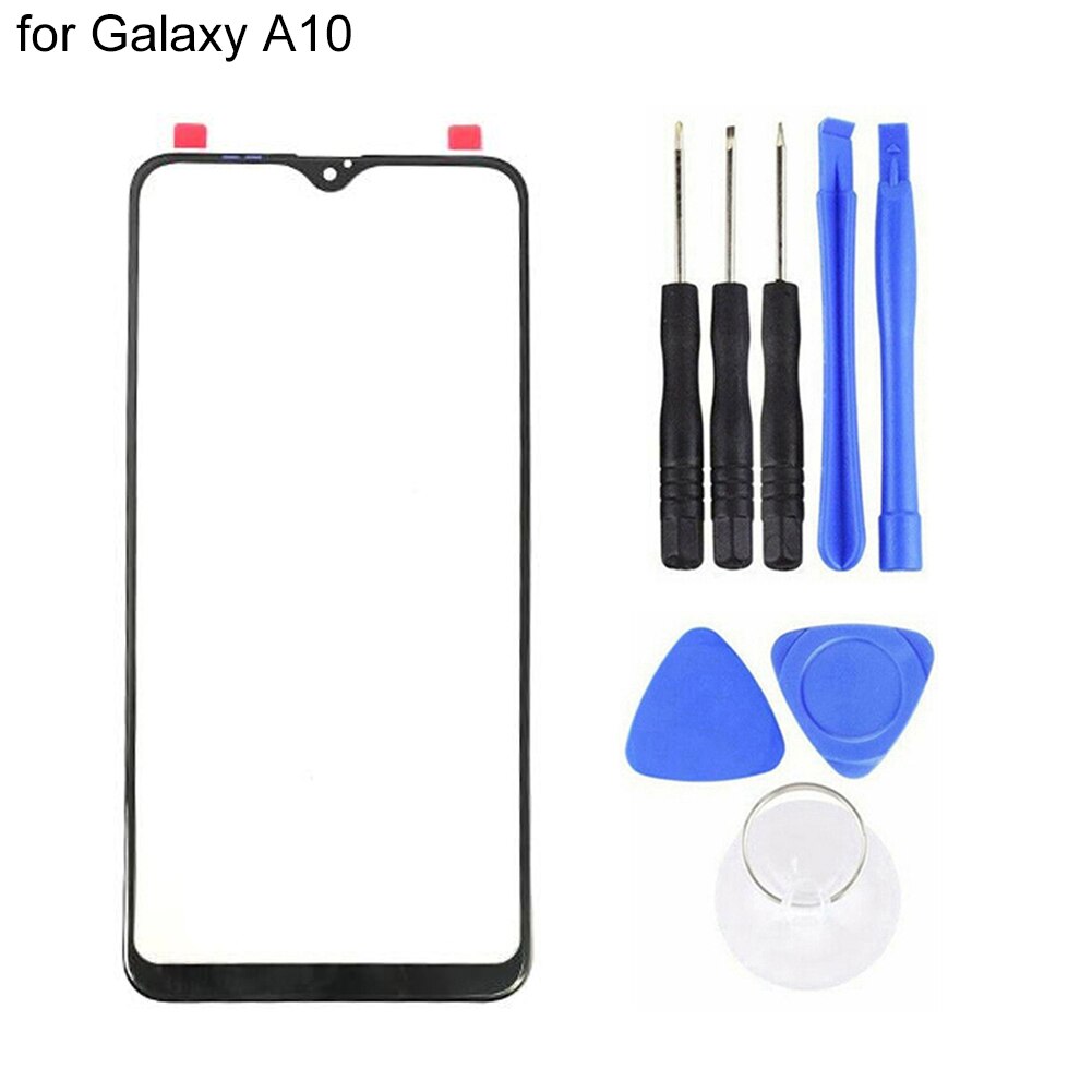 Replacement Front Glass Touch Screen Repair Tool Kit for Samsung Galaxy A10-A90
