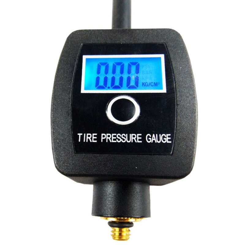 Car Motorcycle High Precision Digital Tire Manometer Barometers Tester Portable Pressure Gauges Bicycle Tire Pressure Gauge: Default Title
