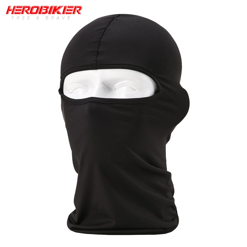 HEROBIKER-pasamontañas de LICRA para motociclista, máscara de Moto, Viso, Antivento, transpirable, Nuova
