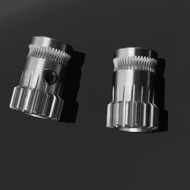 2X 3D Printer MK3 Drive Gear Extruder Dual Gears Kit Drive Gears Extrusion Wheel for Prusa I3 MK2 MK2S 3D Printer