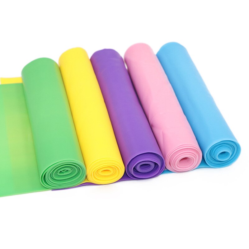 Yoga Physical Therapy Elastic Mat Skin-Friendly Fitness Stretch Home Workout Loss Weight Resistance Band