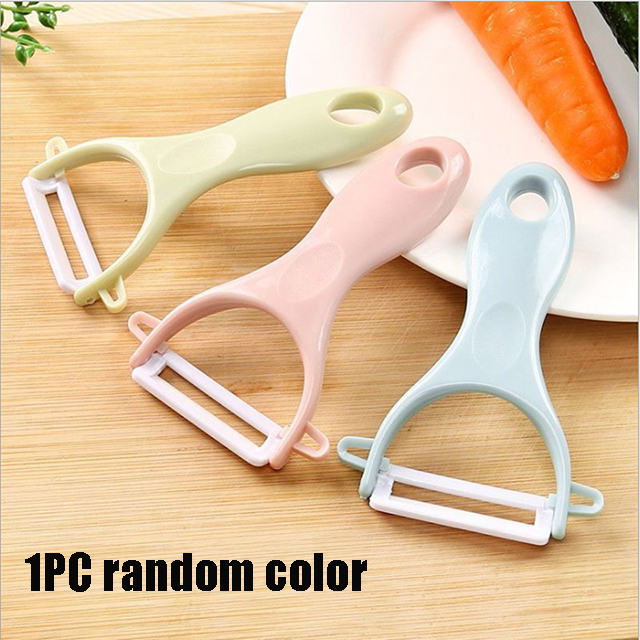 1PC Stainless Steel Fruit Carving Knife Triangle Push Knife Fruit Knife Fruit Slicer Non-slip Carving Blade Kitchen Accessories: C