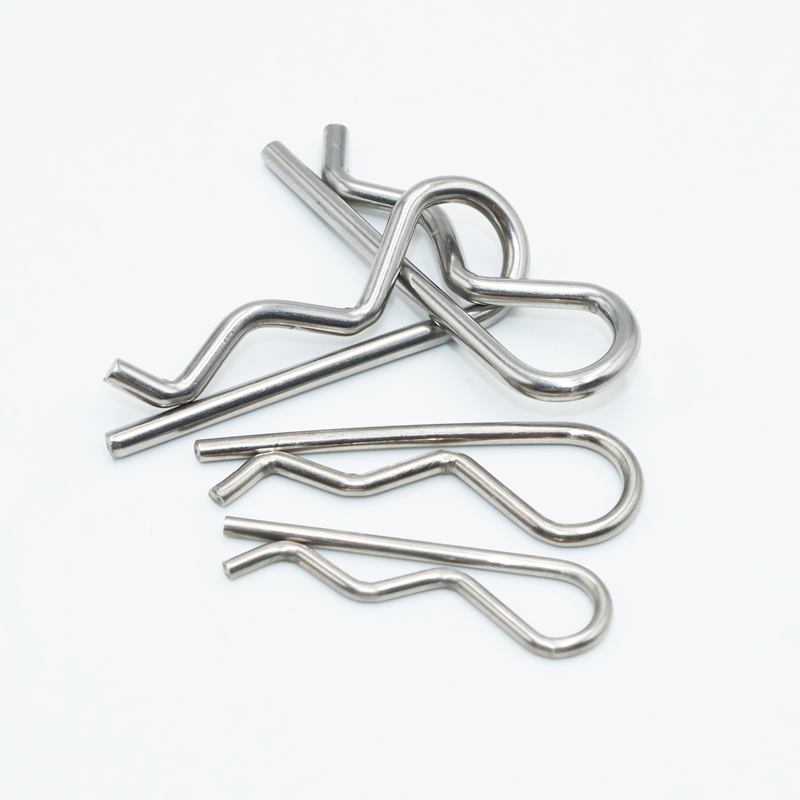 Edelstahl R Geformt Frühling Cotter Clip Stift 1,2mm 1,5mm 1,6mm 1,8mm 2mm 3mm 4mm 5mm Dia Verschluss Hardware- für Reparatur Autos