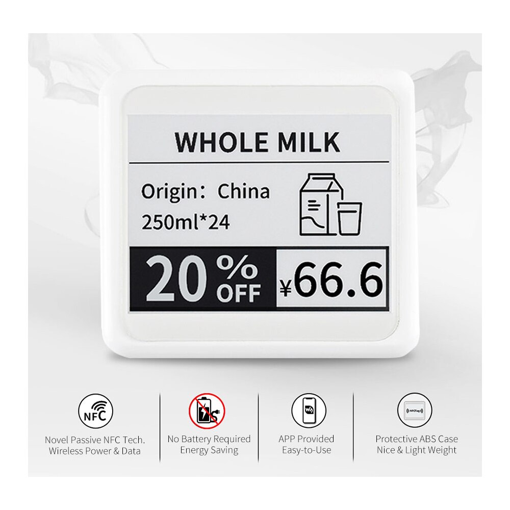 Epaper Price 4.2inch NFC-Powered E Paper EPaper Eink E-Paper E-... – Grandado