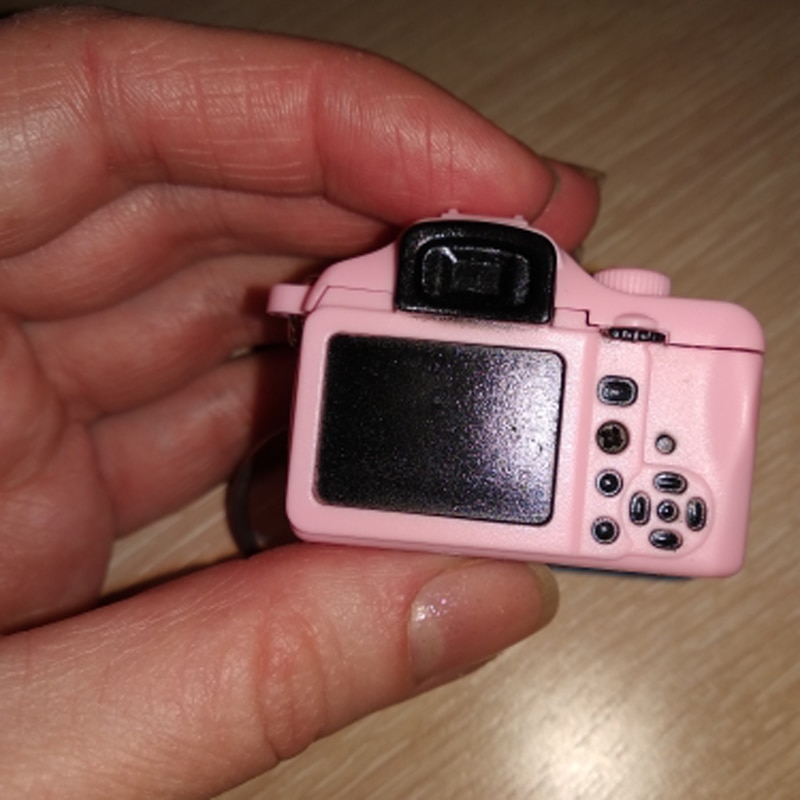 Grappige Sleutelhanger Speelgoed Camera Met Led Flash Sound Knippert Speelgoed Voor Kinderen Volwassen Tiny Digitale Camera Speelgoed Vrienden